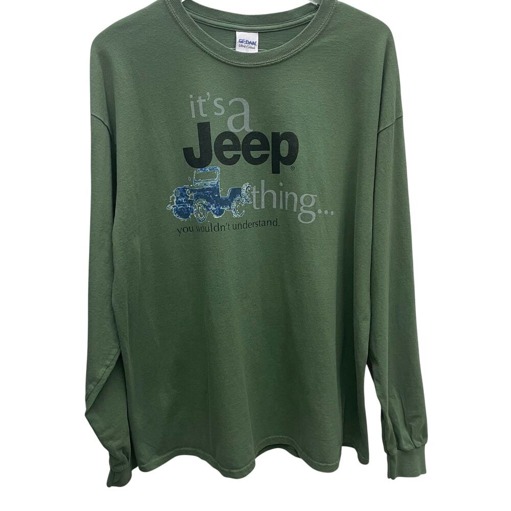 Jeep It's a Jeep Thing You Wouldn't Understand Long Sleeve Tee Size XL